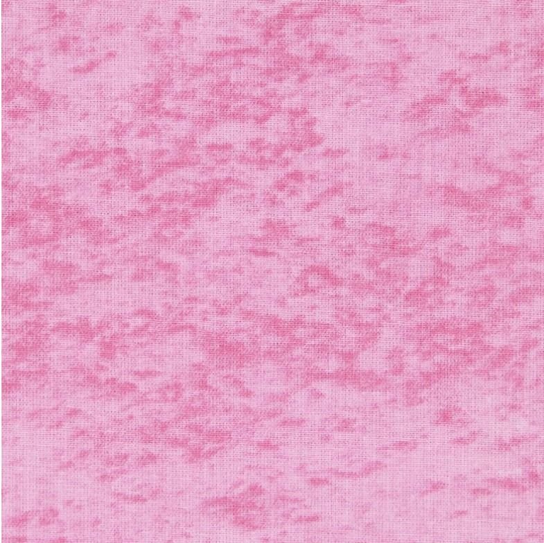 Algodón Patchwork Mármoleado Rosa Chicle