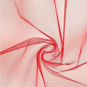 Tela Tul Ilusión Rojo