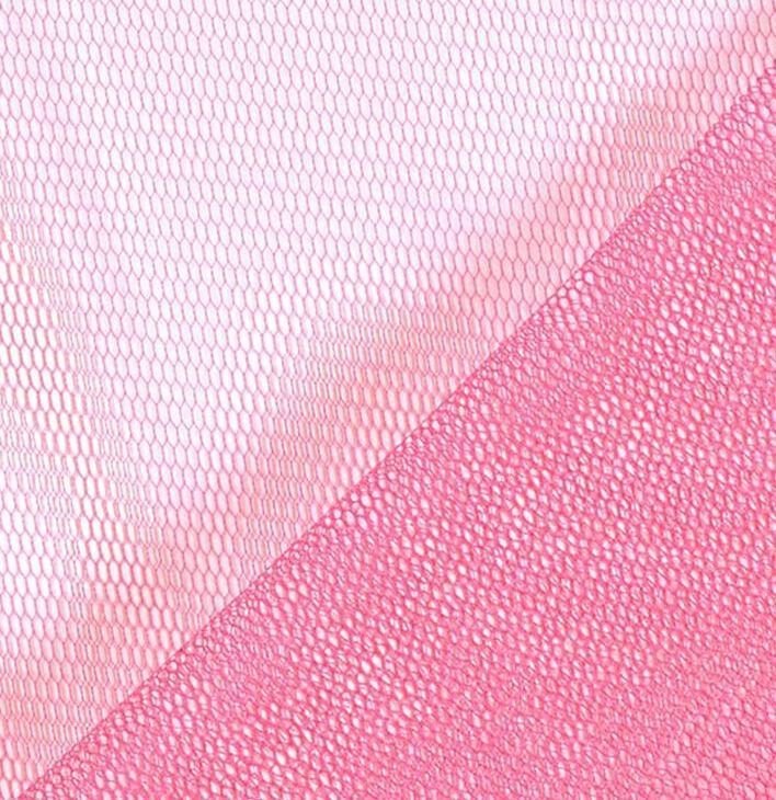 Tela Tul Daria Rosa - Imagen 3
