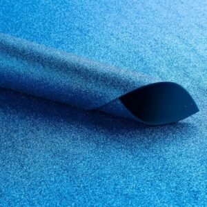 Goma Eva Glitter Azul