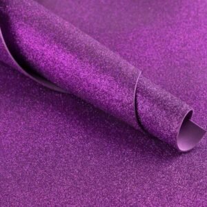 Goma Eva Glitter Morado