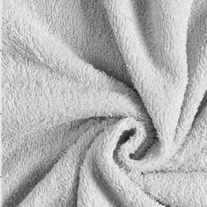 Tela Rizo Algodón Prime Gris Claro