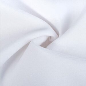 Tela de Strech poliéster Blanco