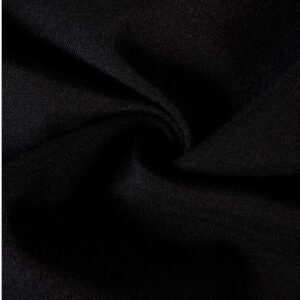 Tela de Strech poliéster Negro