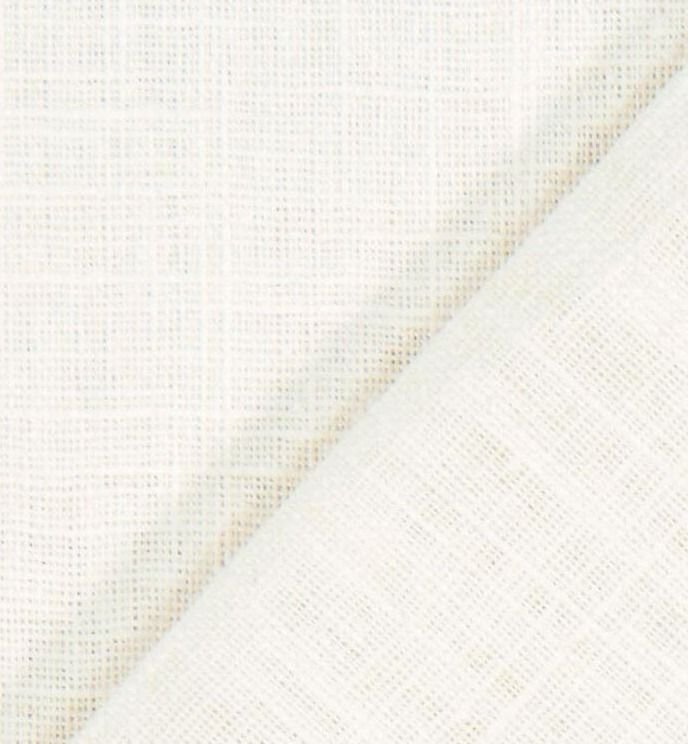 Tela de Lino Blanco crudo - Imagen 3