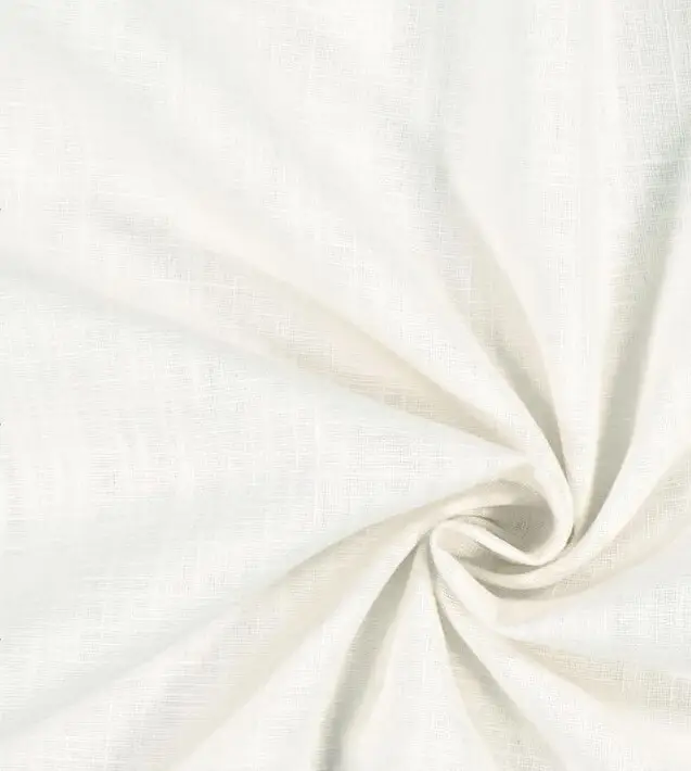 Tela de Lino Blanco crudo