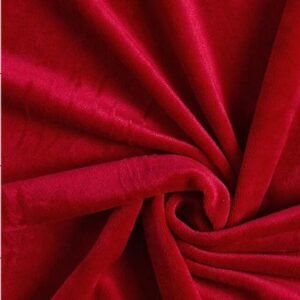 Terciopelo Alaska Rojo