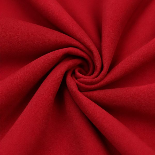 Tela de Strech Poliéster Rojo