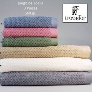 Juego de Toallas Trovador Onyx