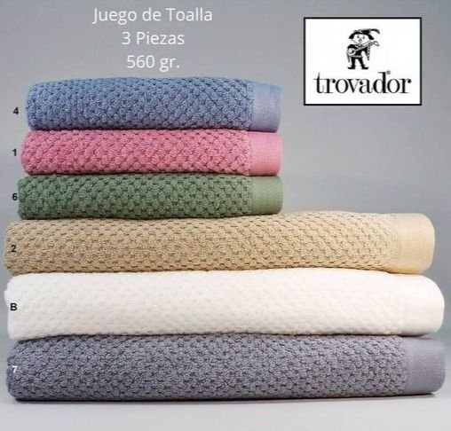 Juego de Toallas Trovador Onyx