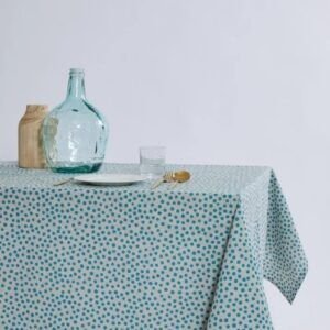 Mantel Antimanchas Dory Celeste