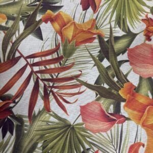 Loneta Cortina Estampado Tropical