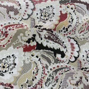 Loneta Cortina Margot Rojo