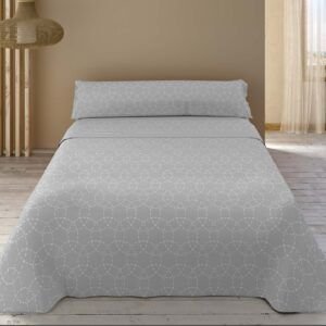 Juego de Sábanas Coralina modelo Osaka Gris