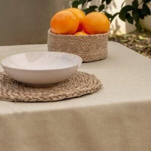 Mantel Antimanchas Polo Beige