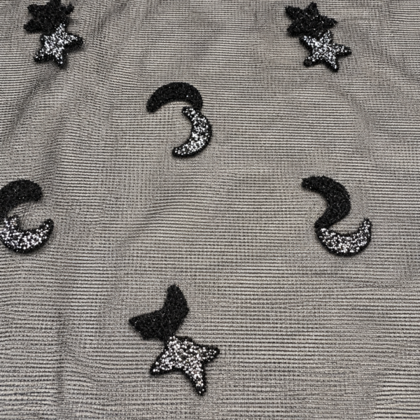 Sparling Carnaval Lunas y Estrellas Plateadas