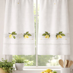 Visillo Cocina Limones