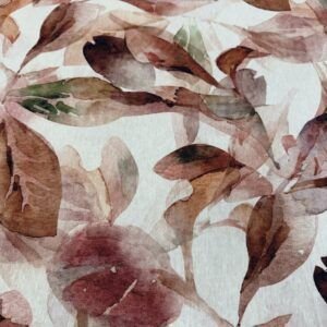 Tela Mantel Resinado Hojas