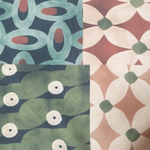 Tejido Poliéster Estampado Étnico