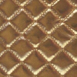 Tejido Fantasía Acolchado Oro