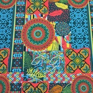 Tela de Strech Estampado Étnico