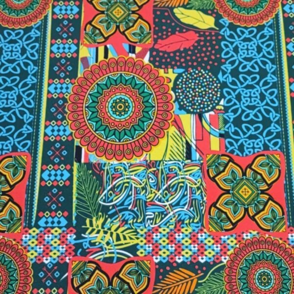 Tela de Strech Estampado Étnico