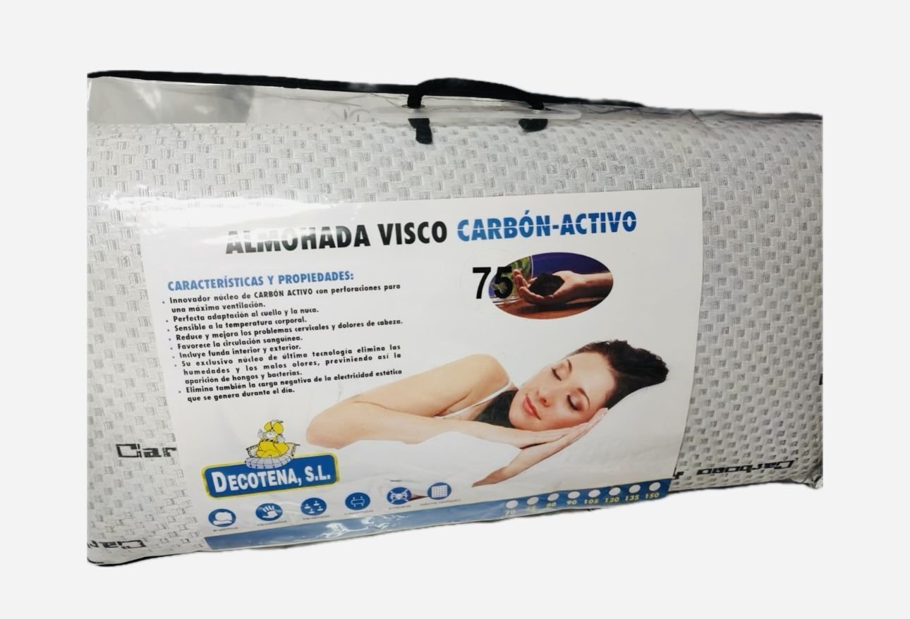 La Almohada Viscoelástica Carbón Activo - Imagen 2