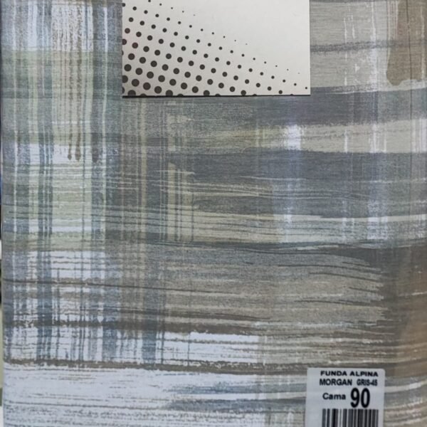Funda Nórdica Alpina Morgan Gris-45