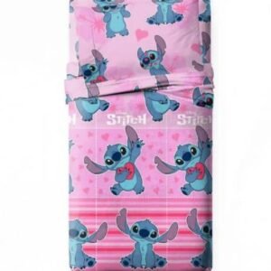 Juego de Sábanas de Stich Rosa