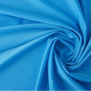 Tejido Lycra Parayas Mate Azul Turquesa