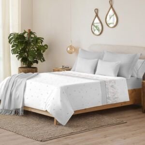 Juego de Sábanas Serena Modelo Ilena Gris