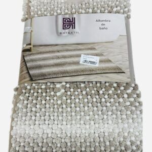 Alfombra Baño modelo 61432 Beige