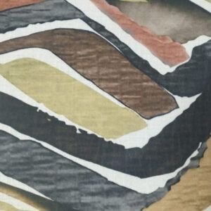 Tejido Poliéster Estampado Étnico Rayas