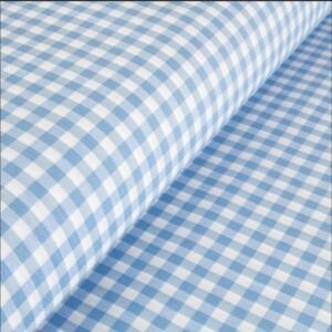 Cuadro Vichy Azul Claro 5 mm