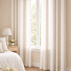 Visillo Captur c/01 Tostado y Natural