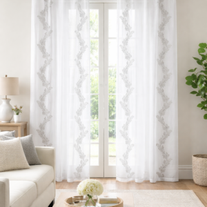 Visillo Modelo Clásico Gris