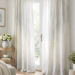 Visillo Modelo Marmoleado Gris