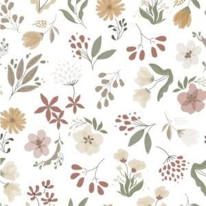 Punto Algodón Print Flores