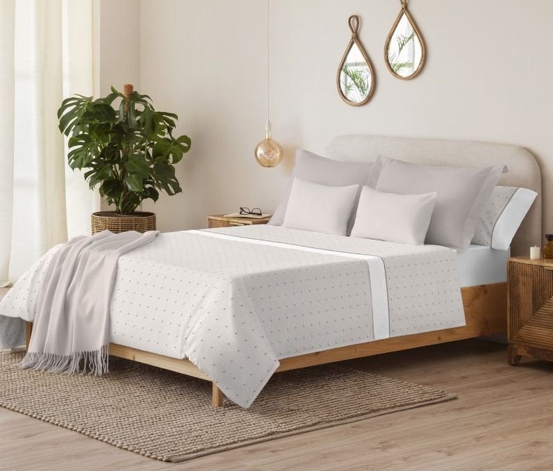 Juego de Sábanas Serena Bora Lino