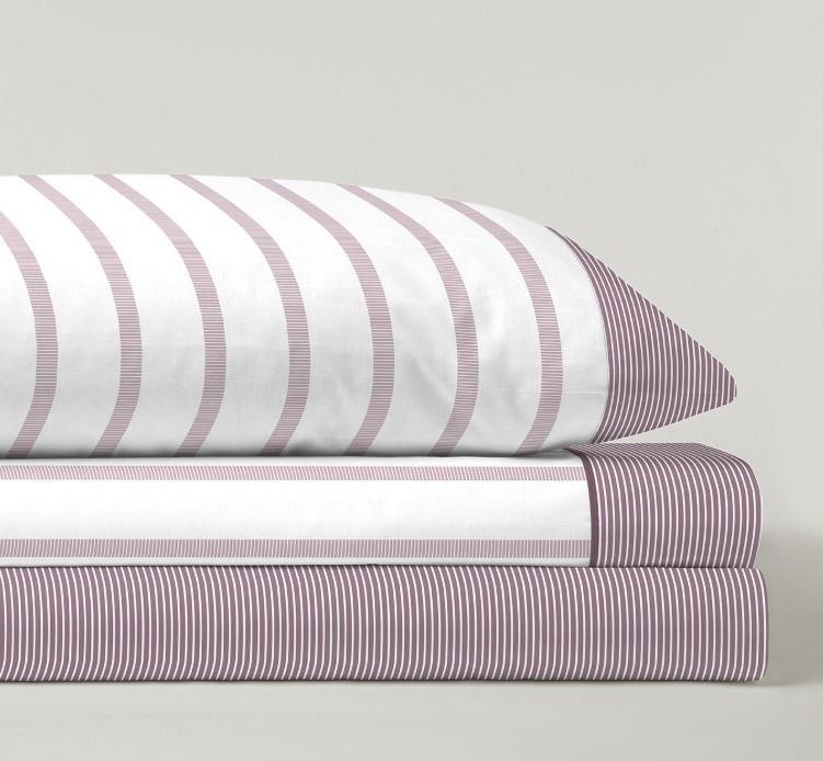 Juego de Sábanas Serena Modelo Lauren Burdeos - Imagen 3