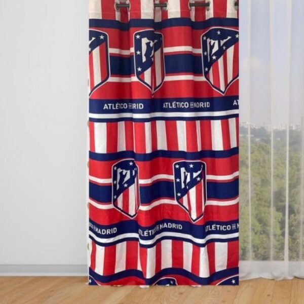 Cortina con Ollaos Atlético de Madrid