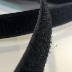 Cinta Velcro Cierre Hembra Negro 20 mm