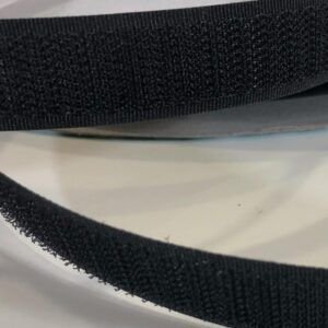 Cinta Velcro Cierre Mancho Negro 20 mm