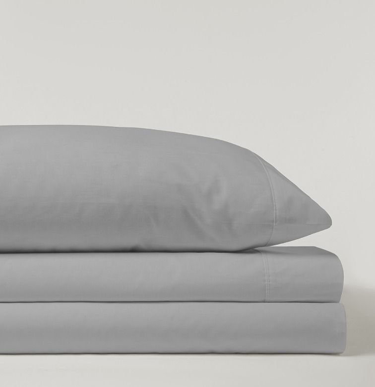 Juego de Sábanas Serena Liso Gris - Imagen 2