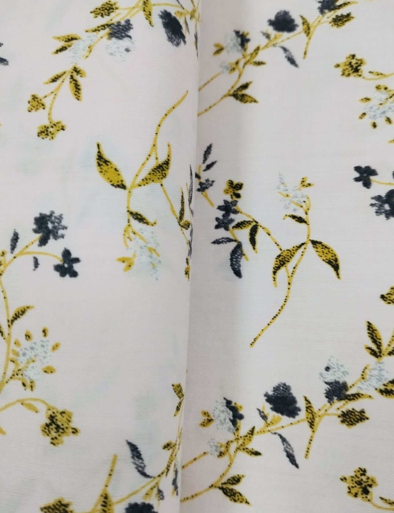 Popelín Algodón Satén Flores Rosa - Imagen 3