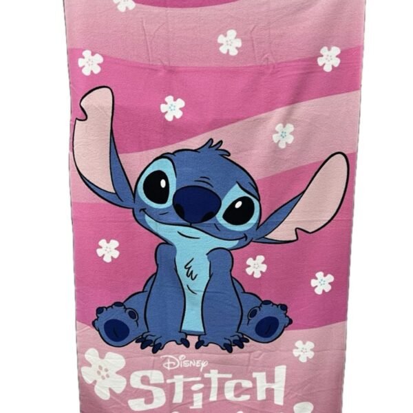 Toalla Microfibra Lilo & Stitch Rosa