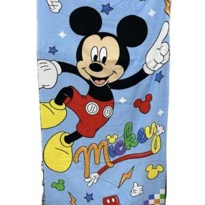 Toalla Microfibra Mickey Mouse Azul