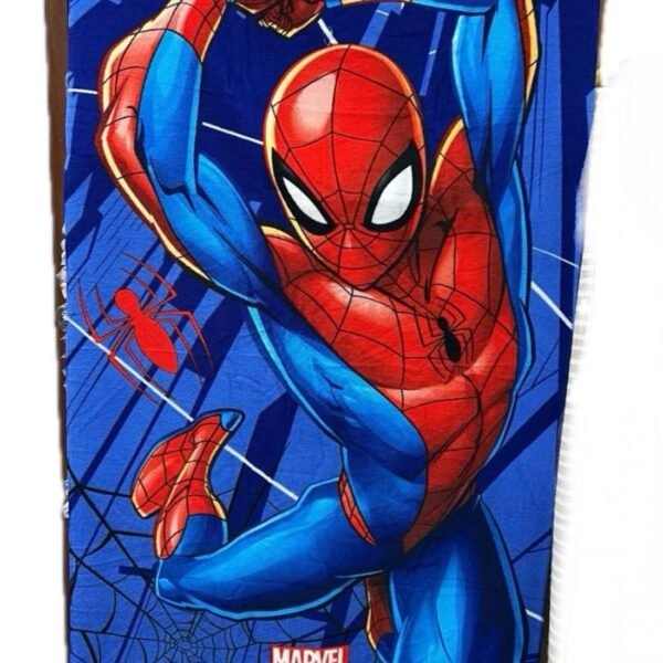 Toalla Microfibra Spiderman Marvel Azul