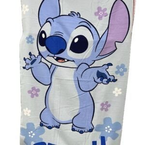 Toalla Microfibra Stitch Azul
