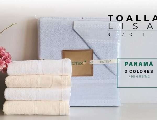 Juego de Tres Toallas con Panamá Punto de Cruz